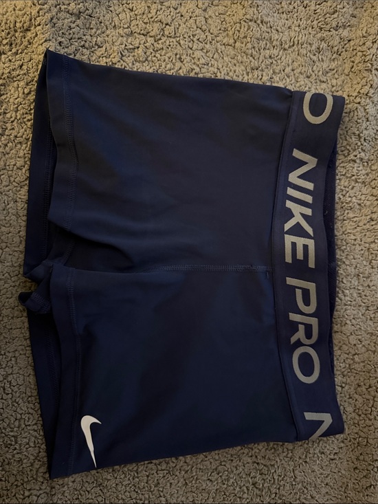 Nike Pants - Nike Navy/White Pro Compression Shorts